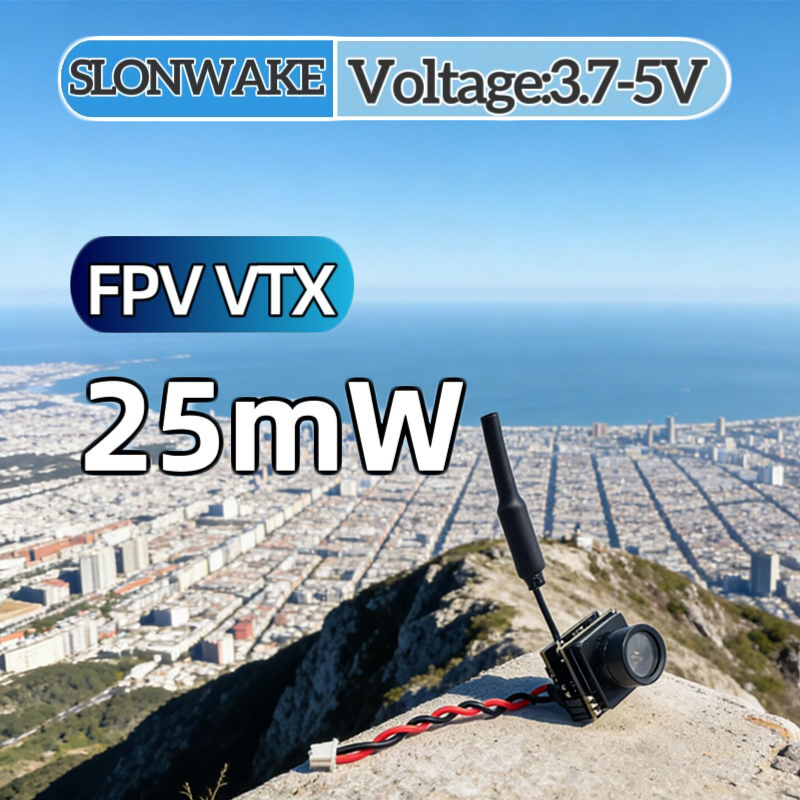 Drone With Rc Remote - SLONWAKE FPV 25mW เครื่องส่งสัญญาณ VTX แบบจำลองกำลังไฟ