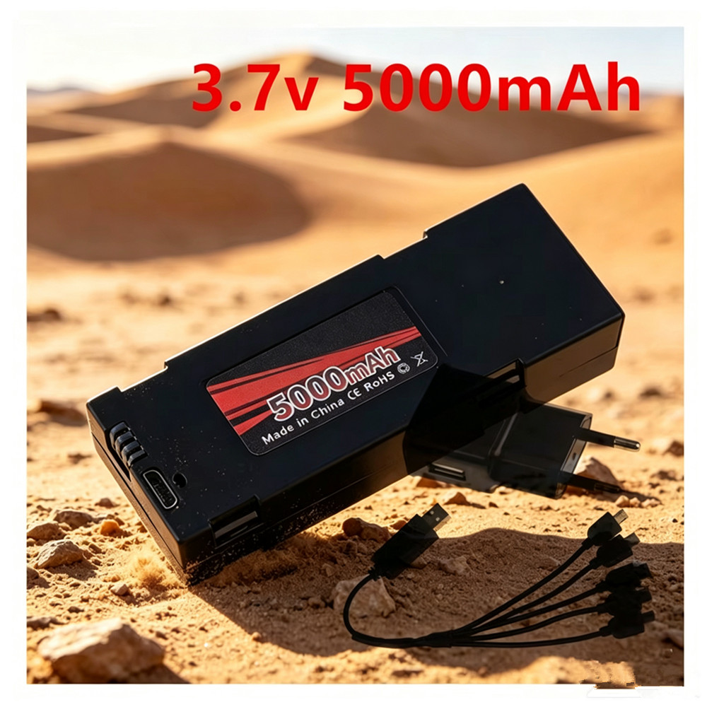Drone Rc E88 Pro - แบตเตอรี่ E88 3.7V 5000mah แบตเตอรี่โดรน E88