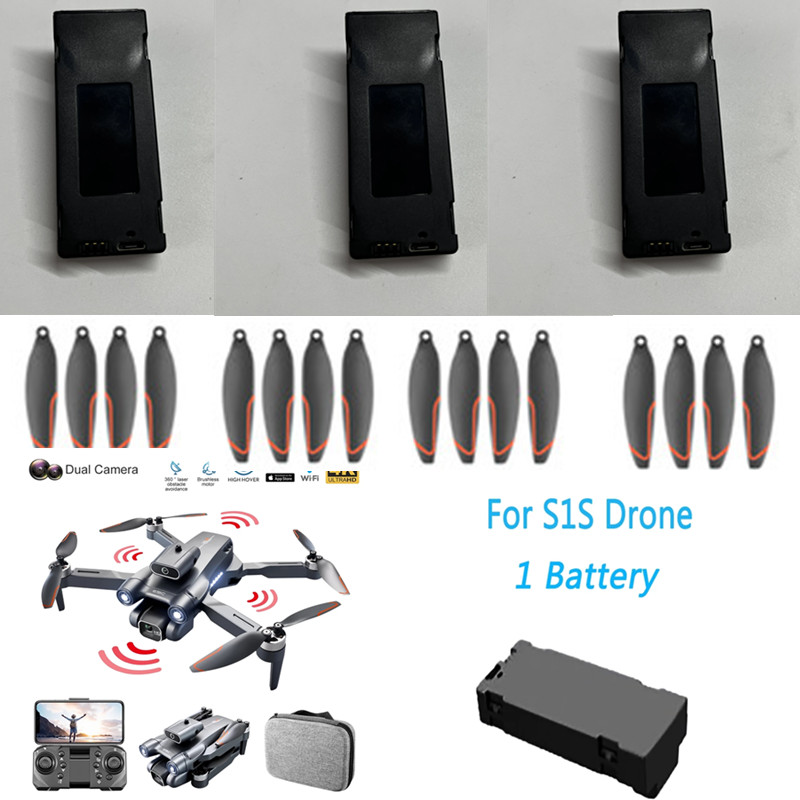 Drone Rc S1S - แบตเตอรี่โดรน S1S LSRC แบตเตอรี่แท้สำหรับโดรน RC S1S