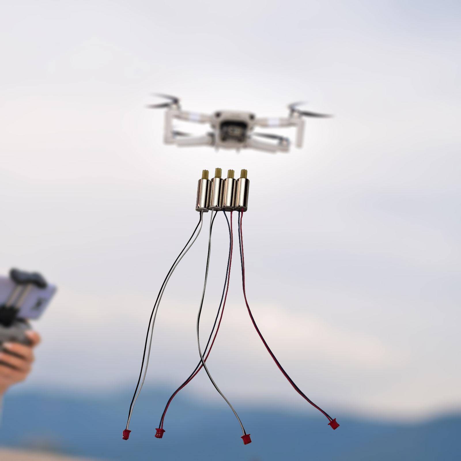 Drone Rc E88 Pro - ชิ้นส่วนมอเตอร์โดรน RC 4 ชิ้น อะไหล่โดรน RC