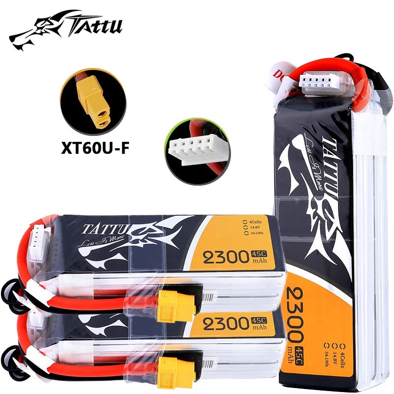 อัพเกรดแบตเตอรี่ TATTU 2300mAh - Drone Zll Rc บทวิจารณ์และราคา