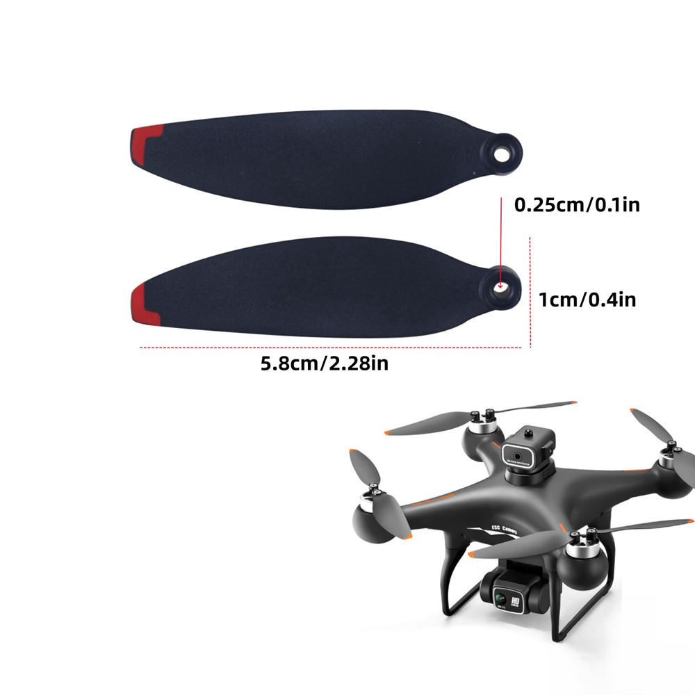 16PCS ใบพัดสําหรับ S116 Brushl - Drone Rc S116 บทวิจารณ์และราคา