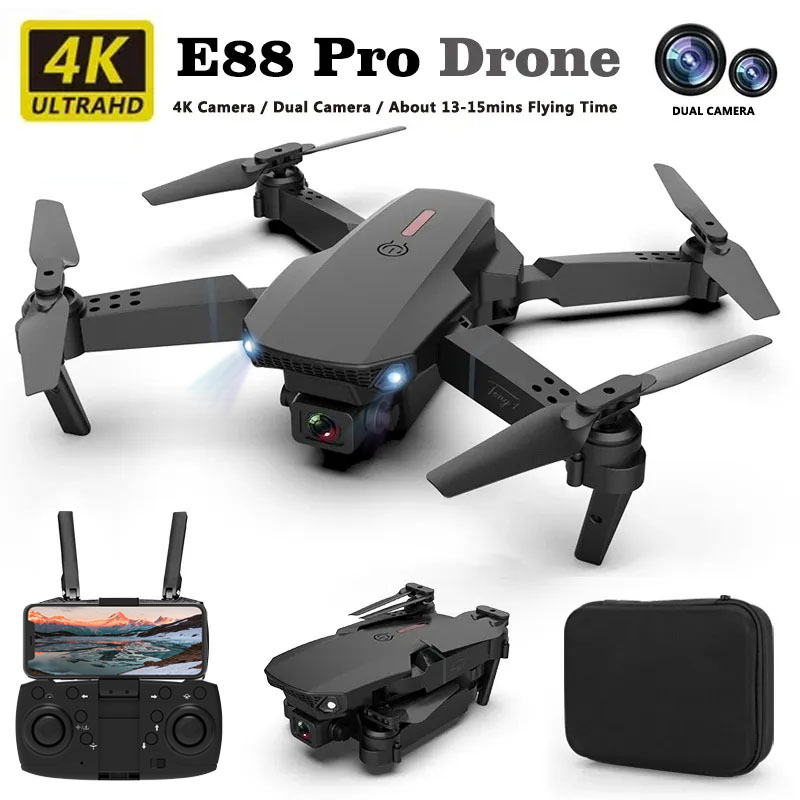 E88pro Drone Professional Dron - Drone Rc E88 Pro บทวิจารณ์และราคา