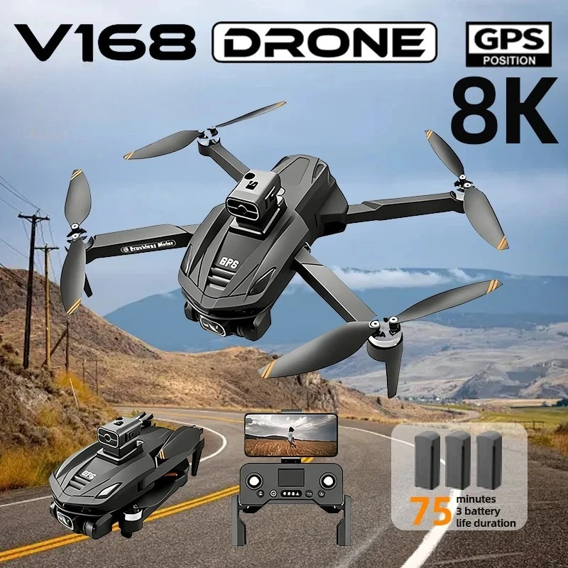 โดรน GPS รุ่นดั้งเดิม V168 ระด - Drone Top Rc บทวิจารณ์และราคา