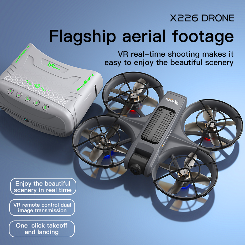 โดรนถ่ายภาพทางอากาศระดับมืออาช - Drone Rc X226 บทวิจารณ์และราคา