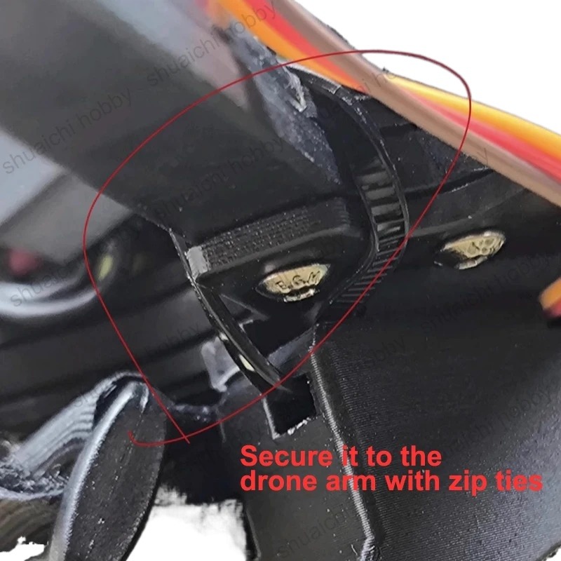 1 ชิ้น หัวฉีดควัน PLA พิมพ์ 3  - 3D Printed Drone Part บทวิจารณ์และราคา
