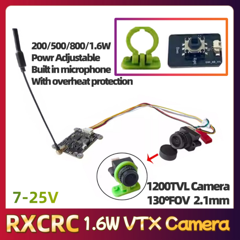 โมดูล RXCRC 5.8G 48CH 1.6W VTX - Drone With Rc Remote บทวิจารณ์และราคา