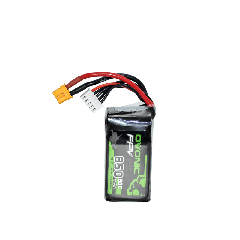 OVONIC 4S 14.8V 850mAh 80C แบต - Drone Zll Rc บทวิจารณ์และราคา