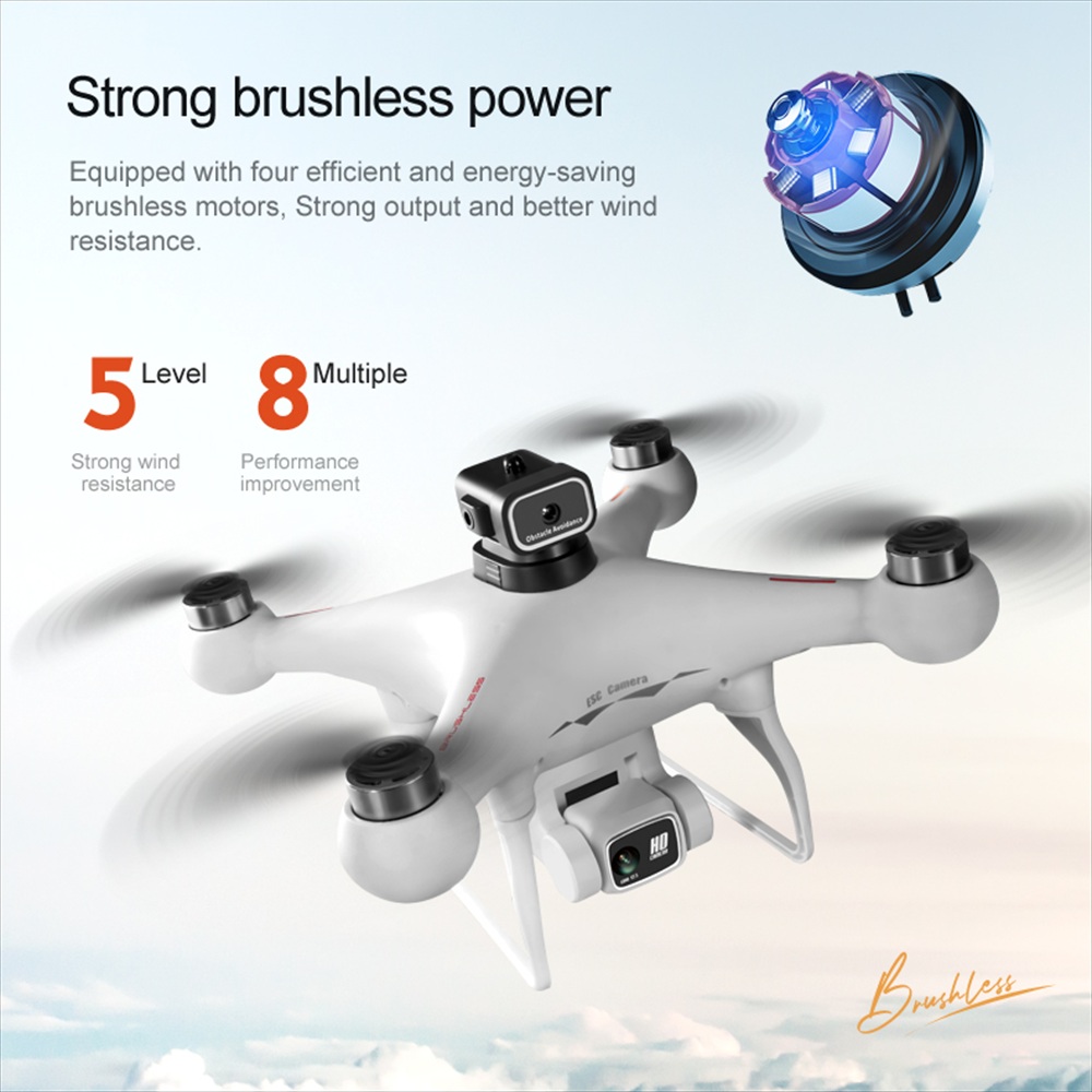 โดรนบังคับวิทยุไร้แปรงถ่าน S11 - Drone Rc S116 บทวิจารณ์และราคา