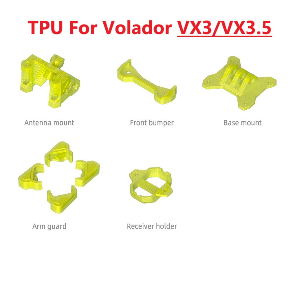 ชุดอะไหล่ TPU สำหรับโครง FlyFi - 3D Printed Drone Part บทวิจารณ์และราคา
