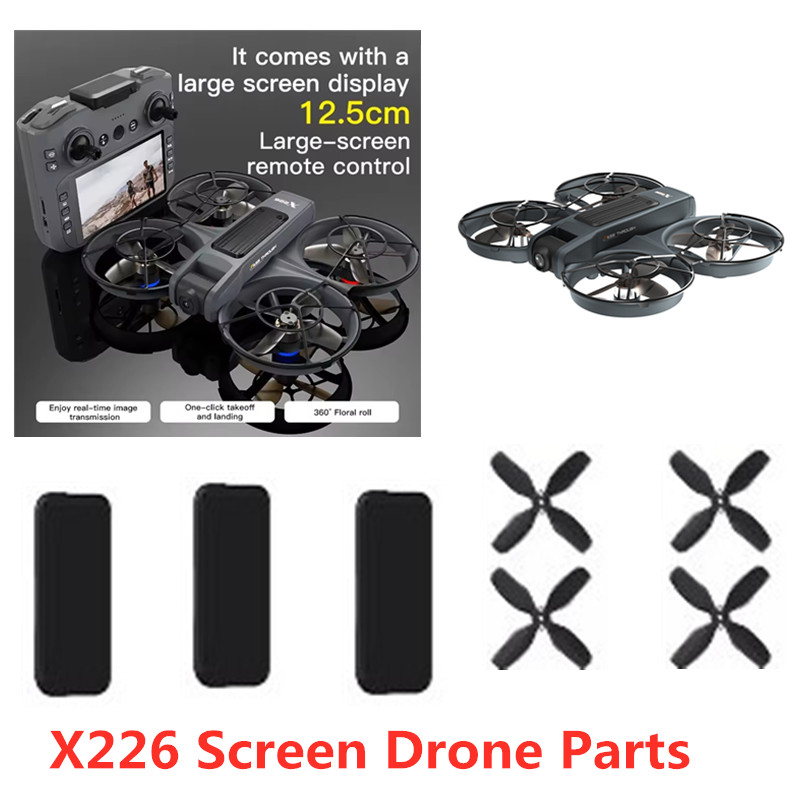 แบตเตอรี่โดรน X226 ใบพัด X226  - Drone Rc X226 บทวิจารณ์และราคา